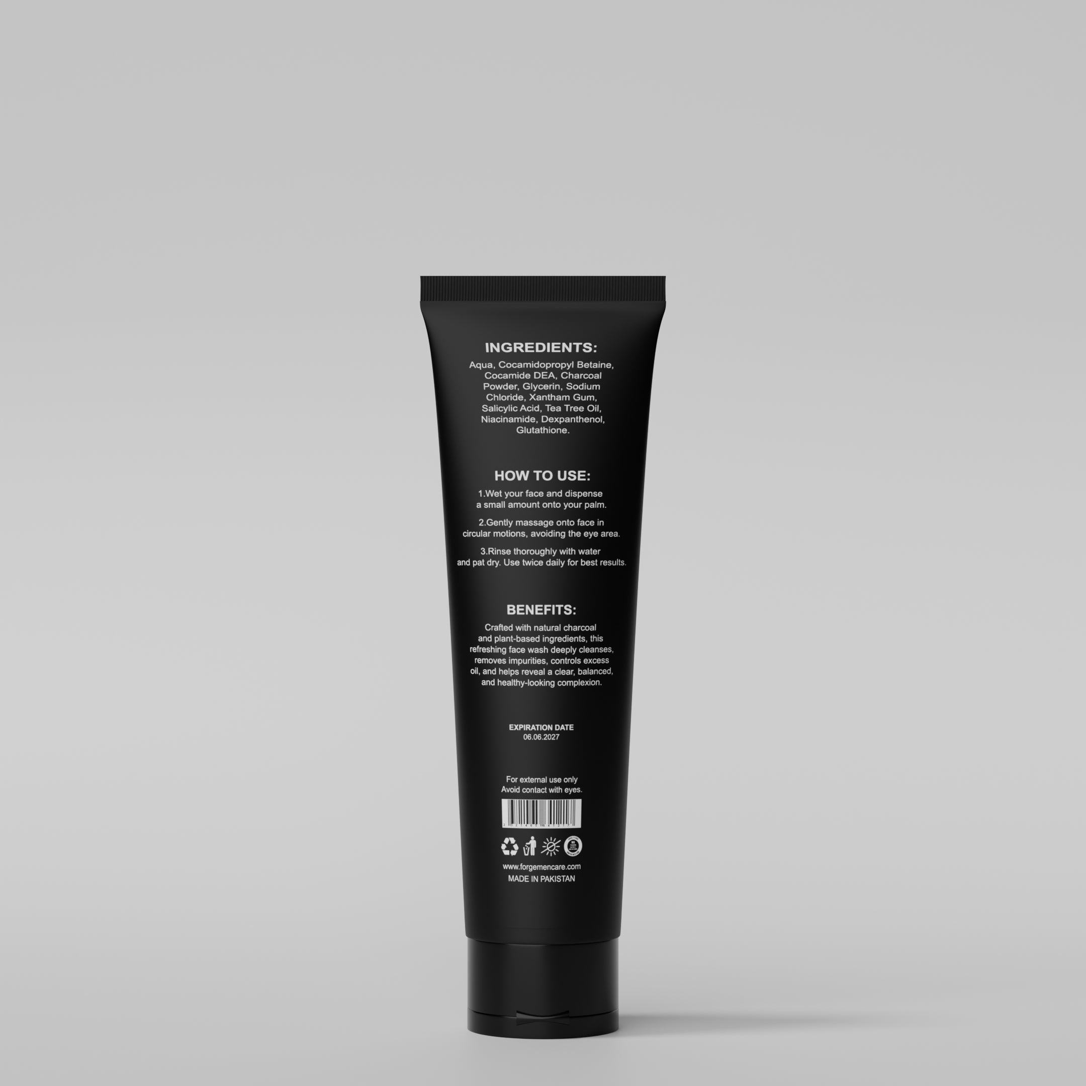 Activated  Charcoal Face Wash